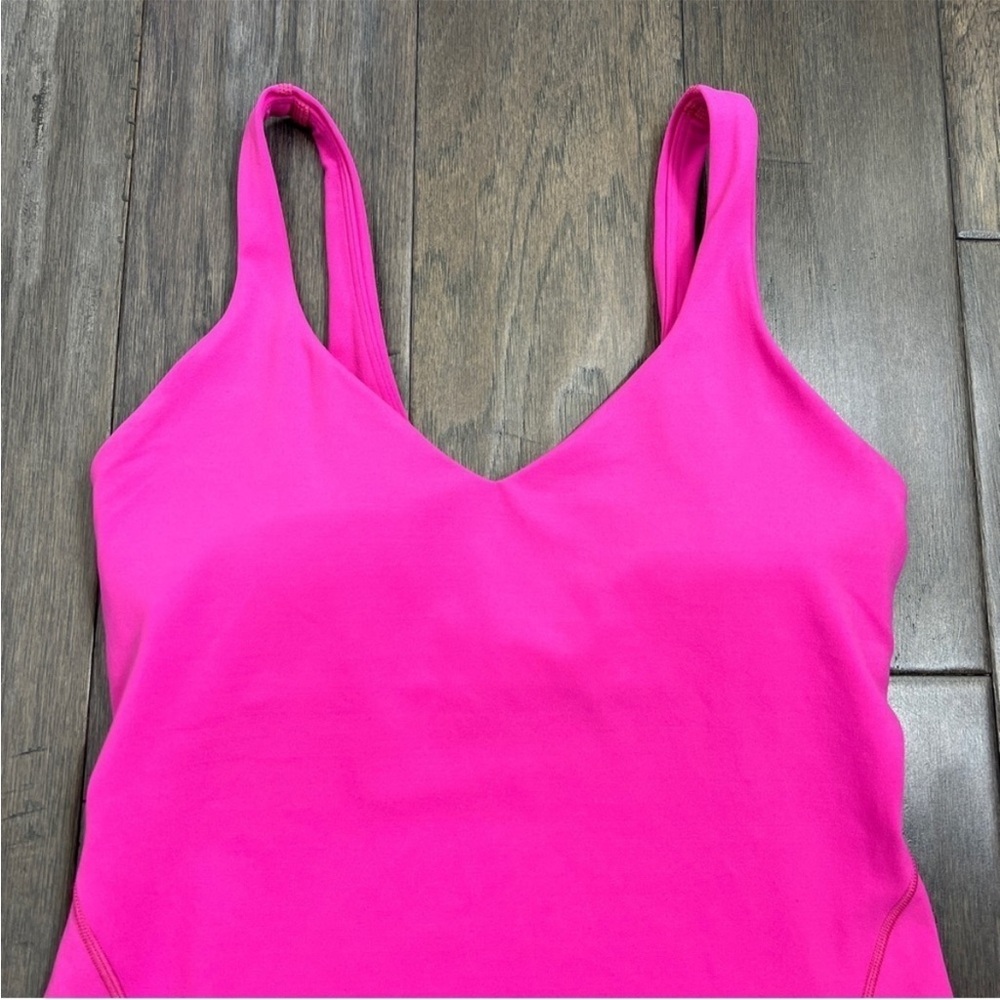 Lululemon Align Waist-Length Tank Top Sonic Pink - Picture 4 of 8